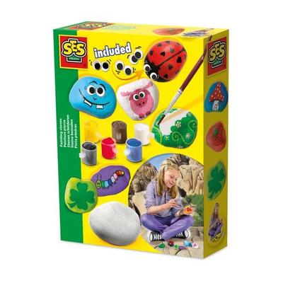 SES CREATIVE Malset Steine bemalen