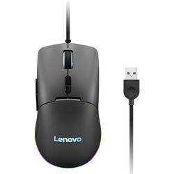 Lenovo LENOVO M210 RGB Gaming Mouse (P) Gaming-Maus USB Schwarz 7 Tasten 8000 dpi Maustasten GY51M74265