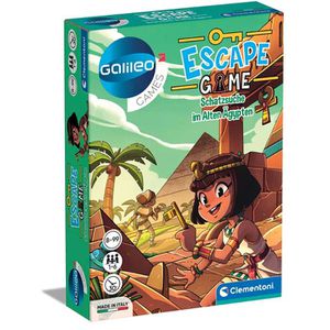 Galileo Kartenspiel 59334 Escape Game, Schatzsuche, im Alten Ägypten, 1-6 Spieler, ab 8 Jahre