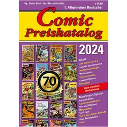 Comic Preiskatalog 2024 HC, Ratgeber von Stefan Riedl