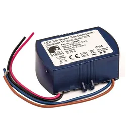 Rutec LED Konverter, 350mA, 10.5W-16.8W, 230V AC, dimmbar mit Phasenabschnitt, statisch, IP64 RU-85975