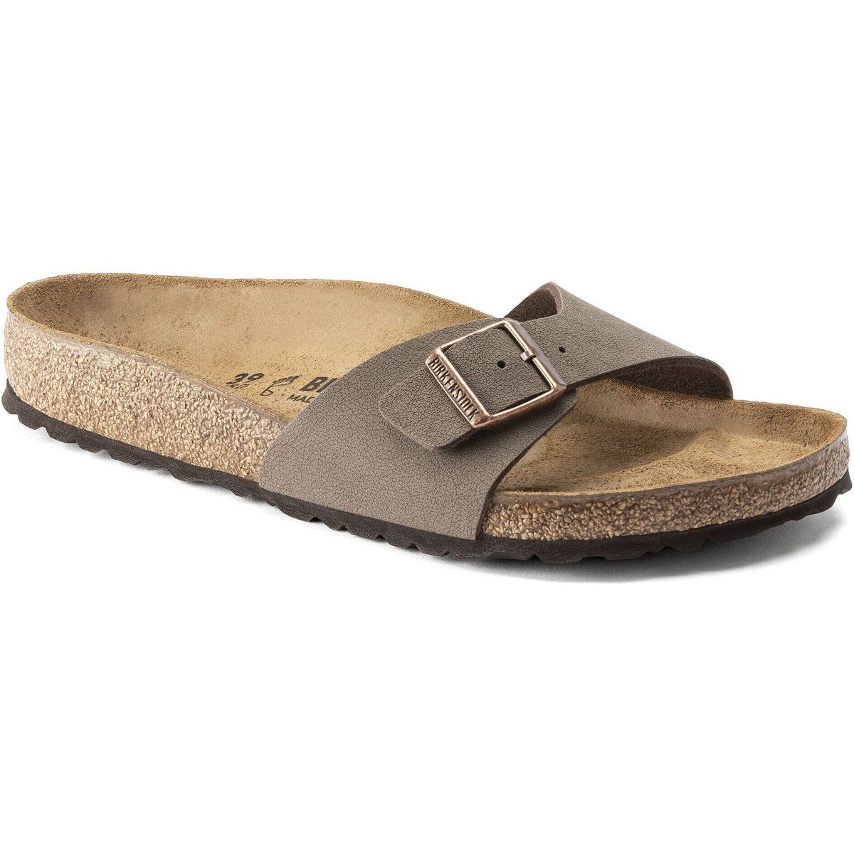 Birkenstock Madrid Birkibuc Unisex mocca (200) Schmal 37 40093-200-37