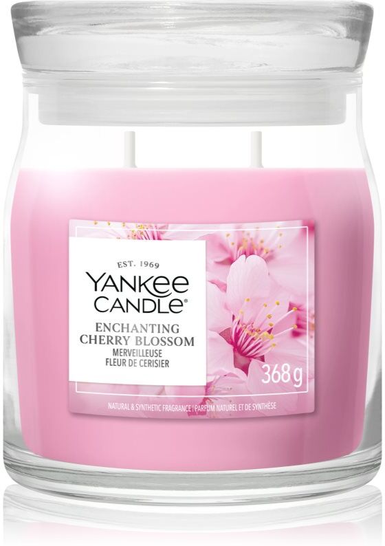 Yankee Candle Enchanting Cherry Blossom bougie parfumée 368 g