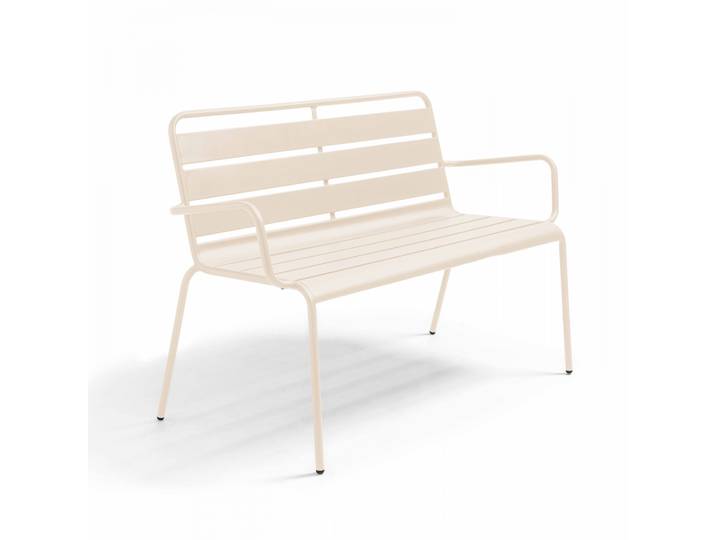 Oviala - Banc de jardin en métal