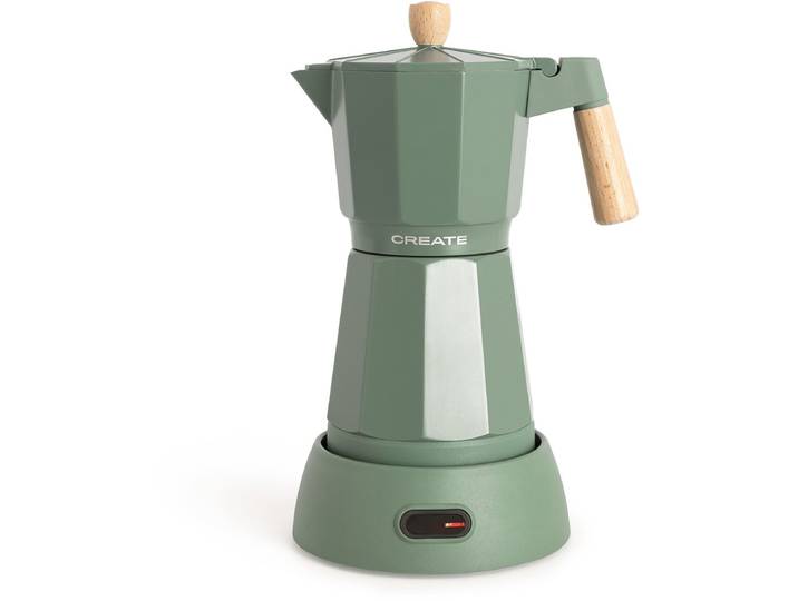 CREATE - Elektrische mokkapot met warmhoudfunctie - Sage - THERA MOKA ELECTRIC