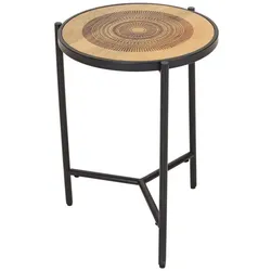 Gutmann Factory Beistelltisch Santa Cruz Holz Orange Mango