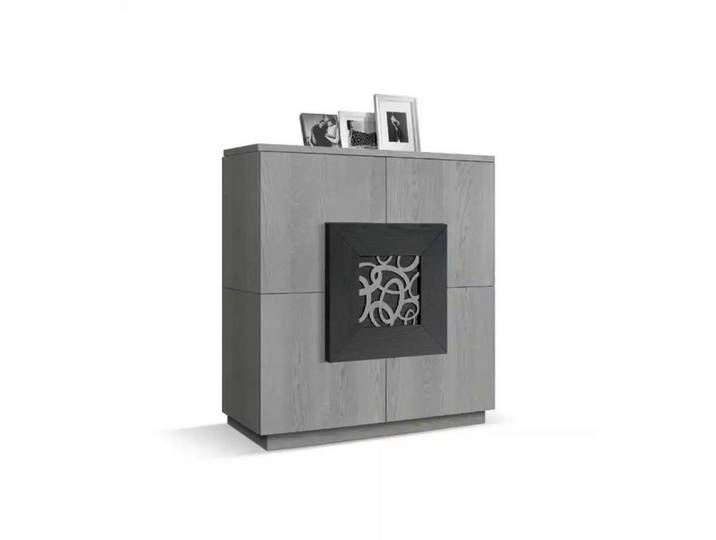 JVmoebel Kommode Holzdesign-Kommode in warmem Braun mit italienischer Eleganz (1 St., Kommode), Made in Italy