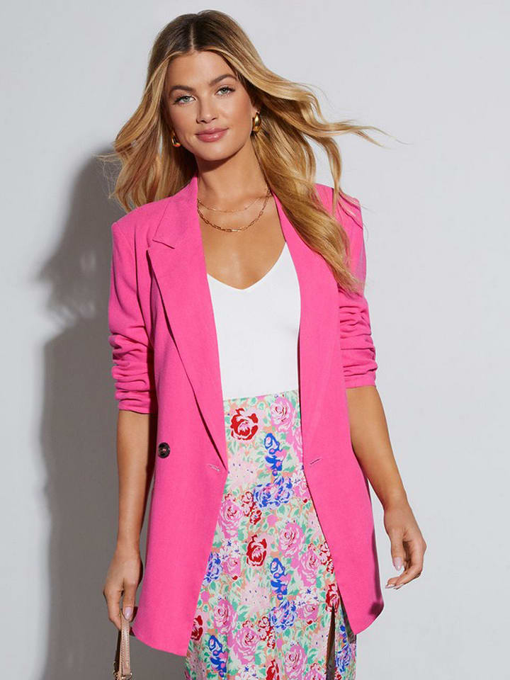 LA Angels Blazer in Pink - XL