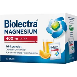 Biolectra Magnesium 400mg Ultra Trinkgran. Orange 20 ST