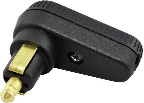 BAAS DIN-Winkelstecker BA12 Belastbarkeit Strom max.=8A Passend für (Details) Normsteckdosen Stecker 6 - 24 V/DC