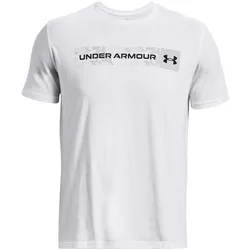 Under Armour, Herren, Sportshirt, Camo Chest Stripe Ss (M), Weiss