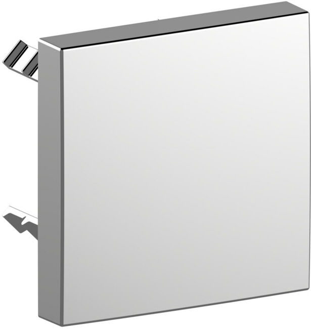 Keuco Cache pour Plan Care carré, pour coupe-tuyau, chromé (59949010002)