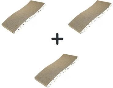 Uplifted Finds Modern Double Sided Sofa Scratching Bed set E