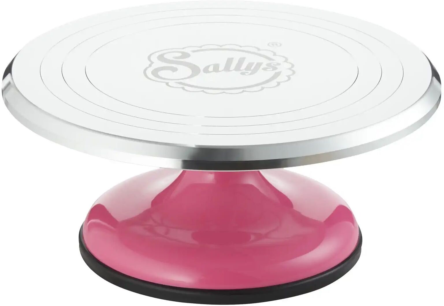 Sallys drehbare Tortenplatte  Sallys ¦ rosa/pink ¦ Aluminium ¦ Maße (cm): H: 16