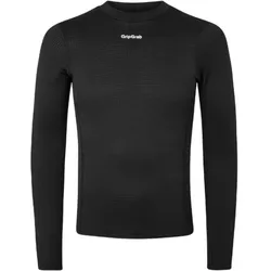 GRIPGRAB Funktionsunterhemd RIDE Winter langarm | schwarz