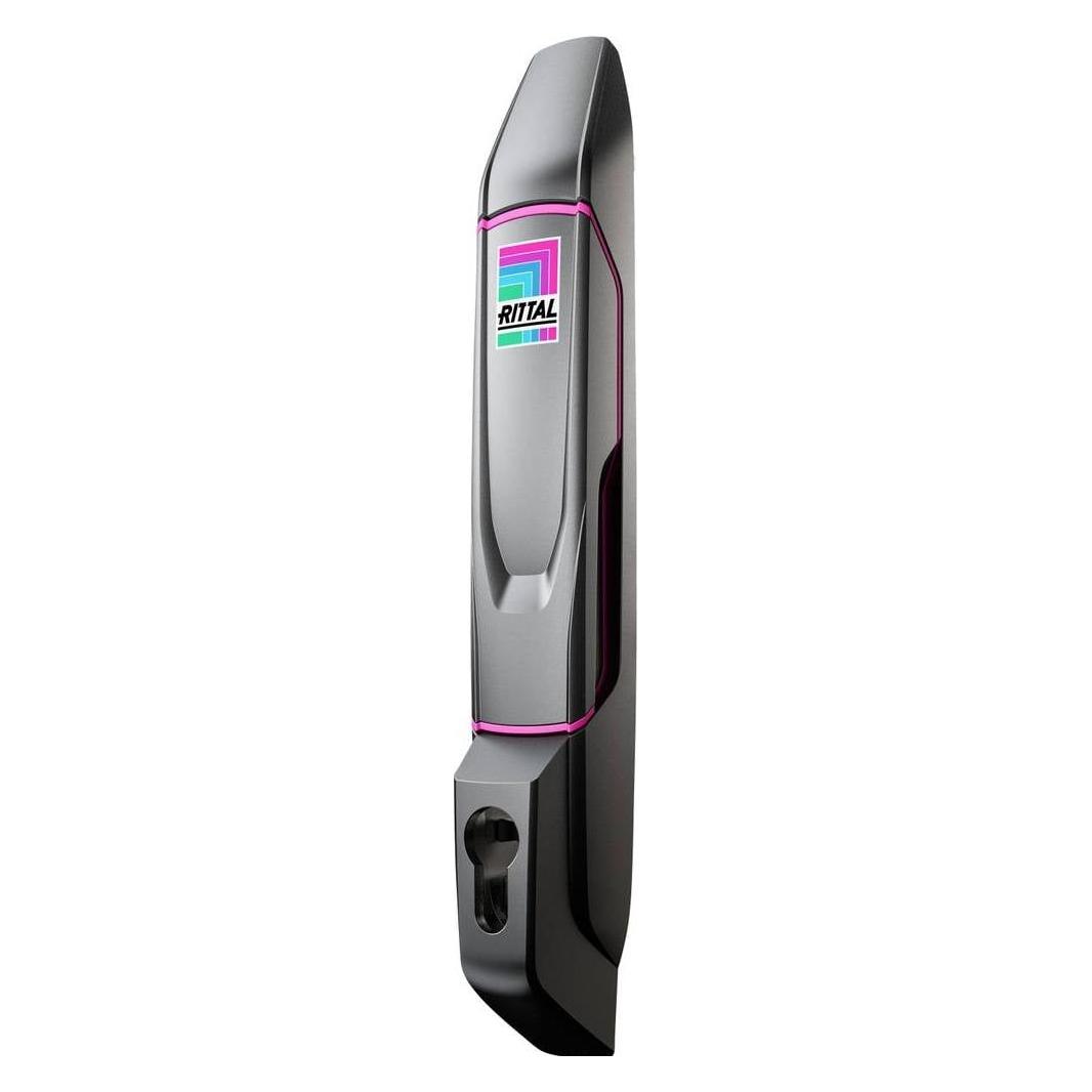 Rittal 8618251 für Profilhalbzylinder RAL 9005 Komfortgriff (8618.251)