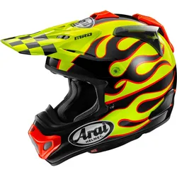 Arai MX-V Evo Flame Motocross Helm