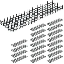 Relaxdays Dornengitter 20er Set Schwarz