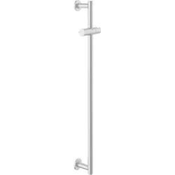 Keuco Ixmo Brausestange 59585170901 Aluminium-finish, Wandstange 855mm, Rosetten rund