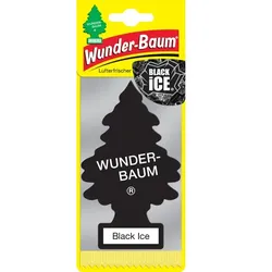 Lufterfrischer Wunderbaum Duft Baum Black Ice 3er Karte Duftbaum mit mysteriösen Duft