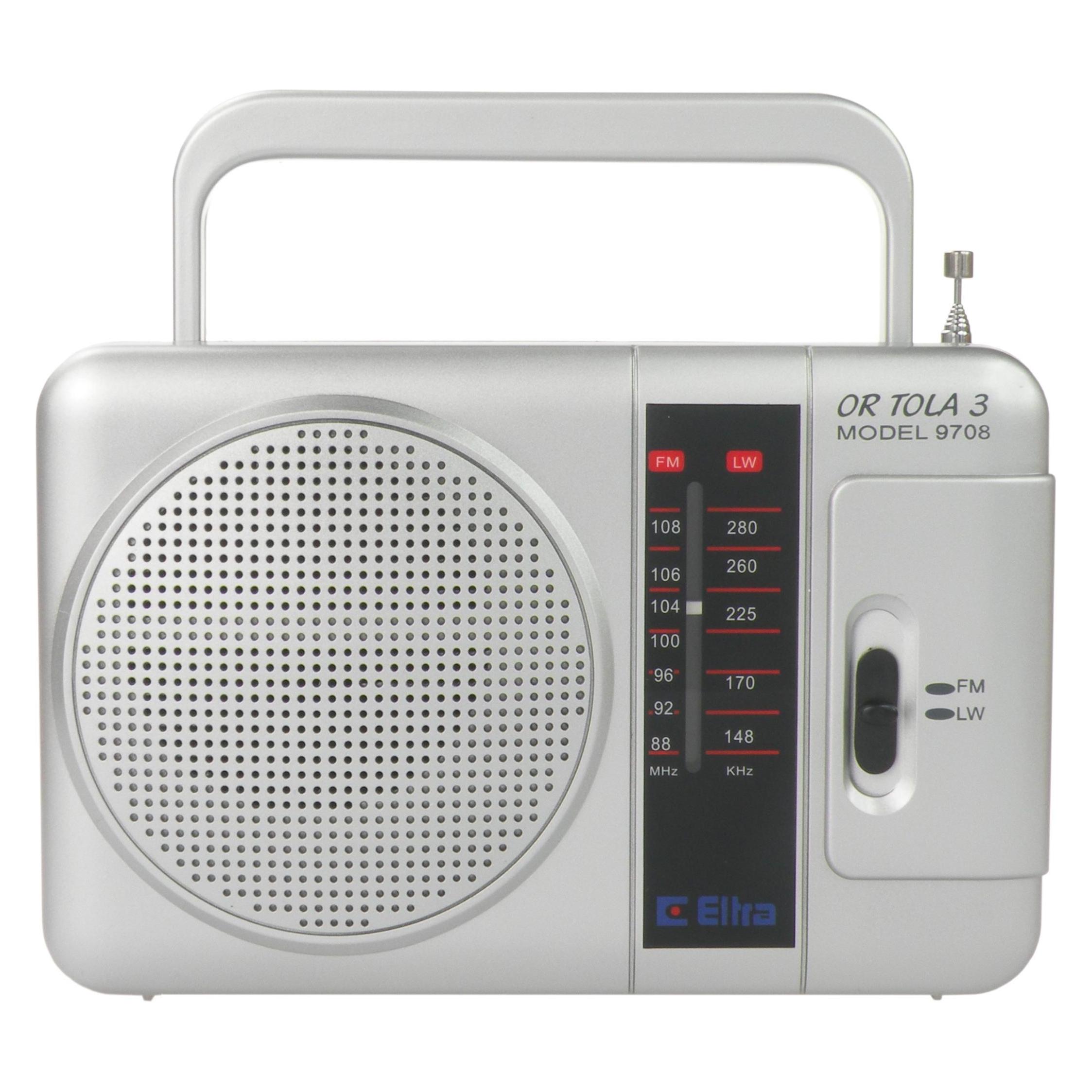 Elta Radio TOLA Silver (FM, LW) (9708SIL)