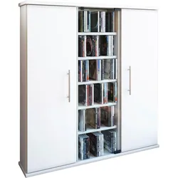 CD-Regal Santo in Weiß, B: 86 cm