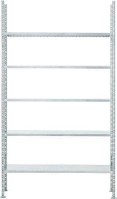 Fachbodenregal FBR 2200, Grundregal, 1345 x 500 mm, 5 Böden