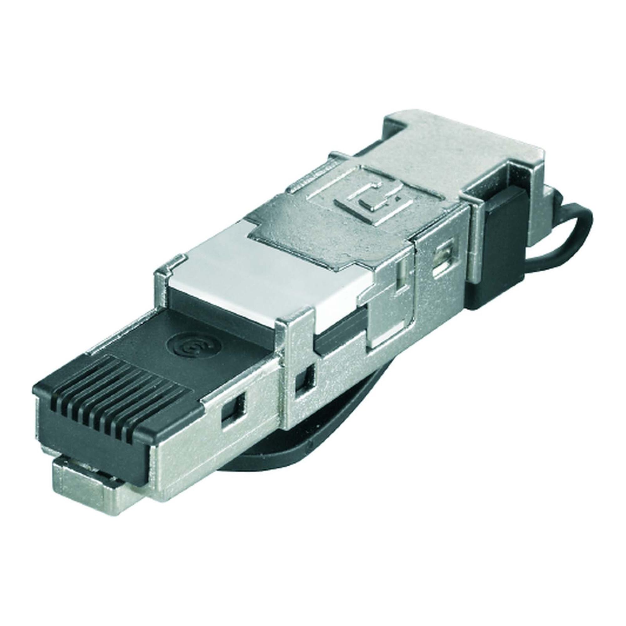 Weidmüller Stecker RJ45 werkzeuglos IE-PS-RJ45-FH-BK (4512601)