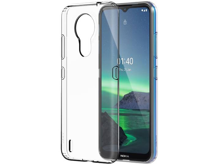 Nokia clear case voor Nokia 1.4 Telefoonhoesje Transparant