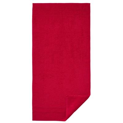 Handtuch WÄSCHEPUR Gr. 1, rot, B:50cm L:100cm, 100% Baumwolle, Handtücher