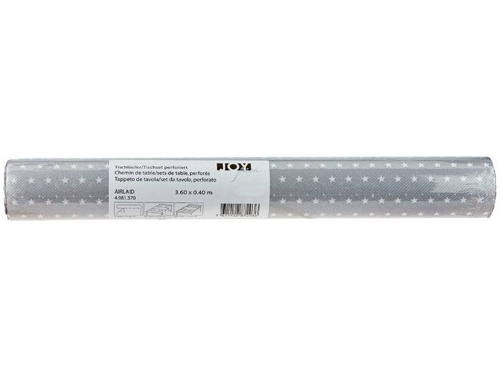 Airlaid Tischläufer 3in1 silber