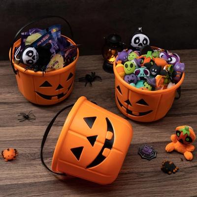 Joyfy 6PCS Halloween Trick or Treat Pumpkin Bucket