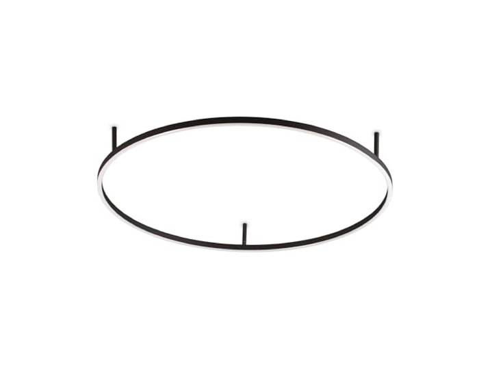 Ideal Lux ORACLE Ringintegriertes LED Halbbündiges Licht Schwarz 90cm 3000K
