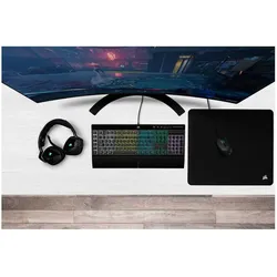 Corsair K55 Pro (DE, Kabelgebunden), Tastatur, Schwarz