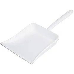 Riess Classic Weiss Staubschaufel Kehrrichtschaufel Emaille