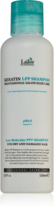 La'dor Keratin LPP regenerierendes Keratin Shampoo für Nahrung und Glanz 150 ml