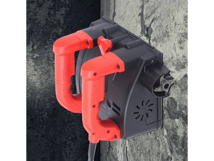 NOUVEAU Ponceuse à béton, fraise de rénovation 160 mm, ponceuse murale 1680 W avec aspiration pour cloisons sèches