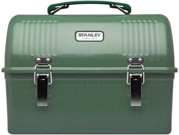 Stanley Legendary 9.5L Hammertone Green Classic Lunch Box