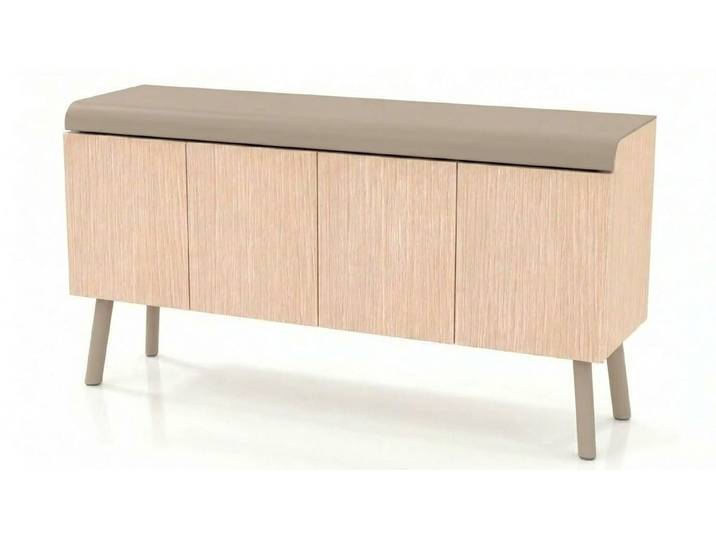 Xlmoebel Sideboard Sideboard Holz Beige Moderne Wohnzimmermöbel hochwertige Möbel