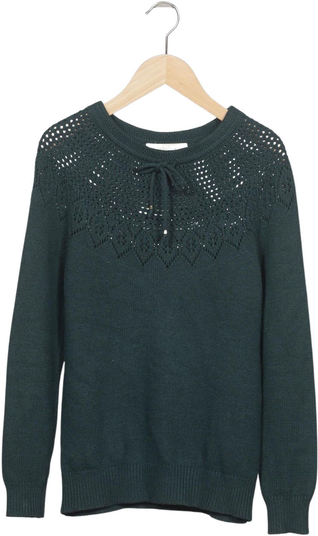 sessun Damen Pullover, Grün, Gr. M, Synthetik / Angorawolle - Second Hand