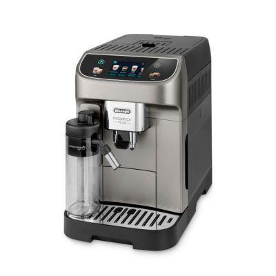 De'Longhi Kaffeevollautomat Magnifica Plus ECAM 320.70, für Bohnen/Pulver, 1450 W, bis 1,9 l/250 g, LatteCrema Hot System, Touchdisplay, titanfarben