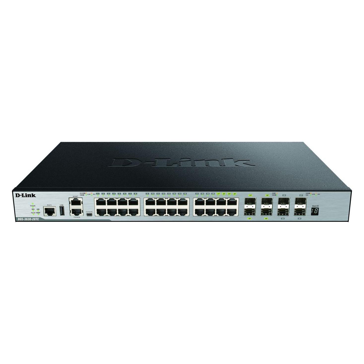 D-Link 28-P LAYER 3 GIGABIT SWITCH (28 Ports) (DGS-3630-28TC/SI/E)