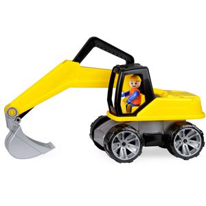 Lena Baustellenfahrzeug 04411 TRUXX, Bagger mit Bauarbeiter