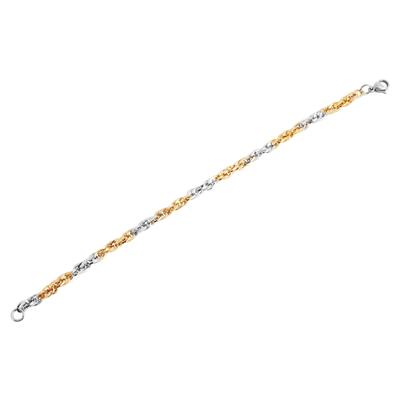 Armband ADELIA´S "Armband aus Edelstahl 20 cm", silber, Armbänder, Damen, 20cm, Edelstahl, Armband, Ideal zum Verschenken – schlicht und stilvoll