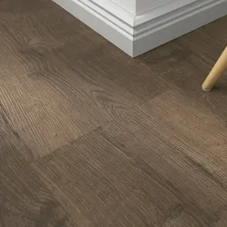 Klebe-Vinyl Comfort Oak Dark – inkl. Dämmung & Fußleisten