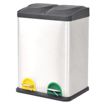 Helloshop26 - Abfalleimer aus Edelstahl 36 Liter 02_0006100