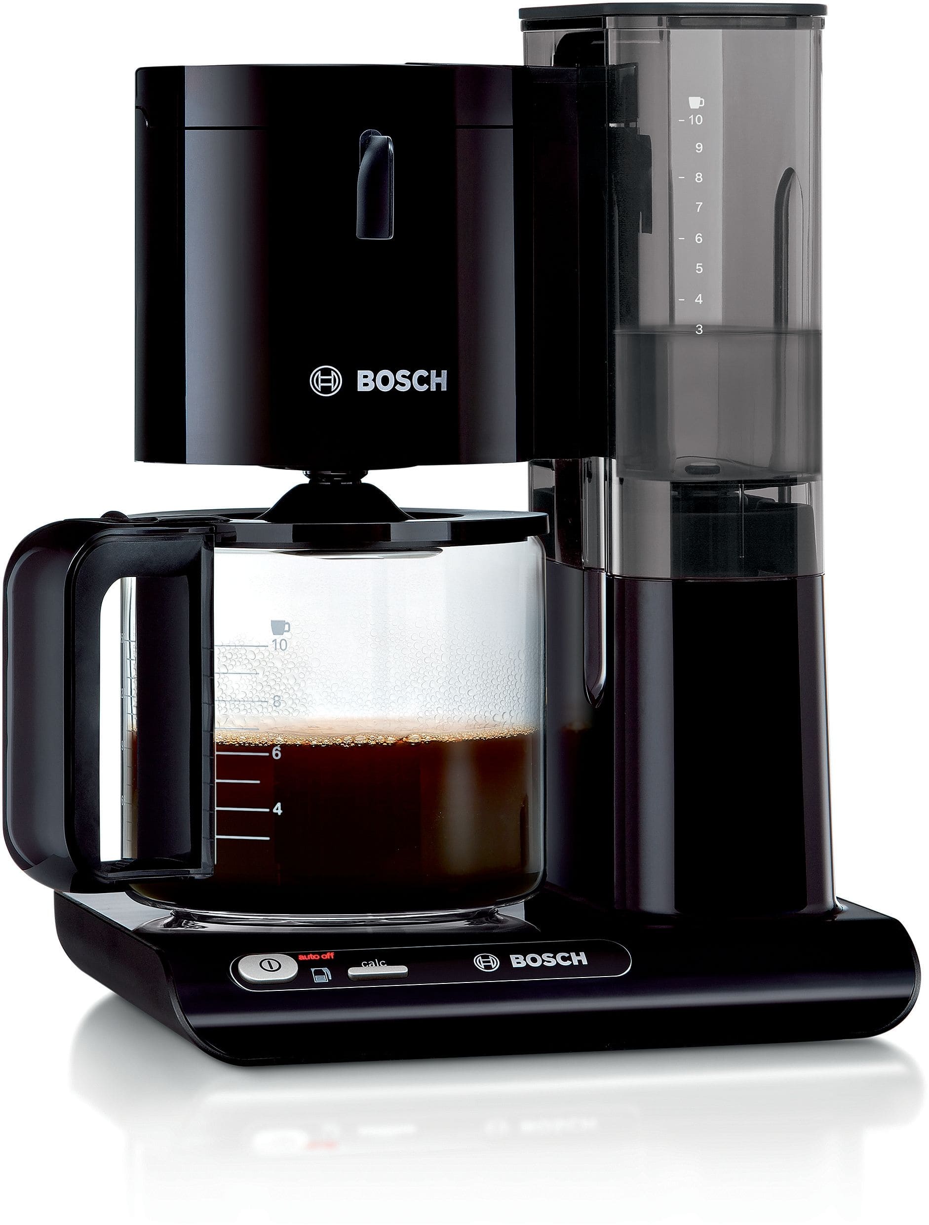 Bosch TKA8013 Styline 15 Tassen Filterkaffeemaschine 1,2 l (Schwarz)