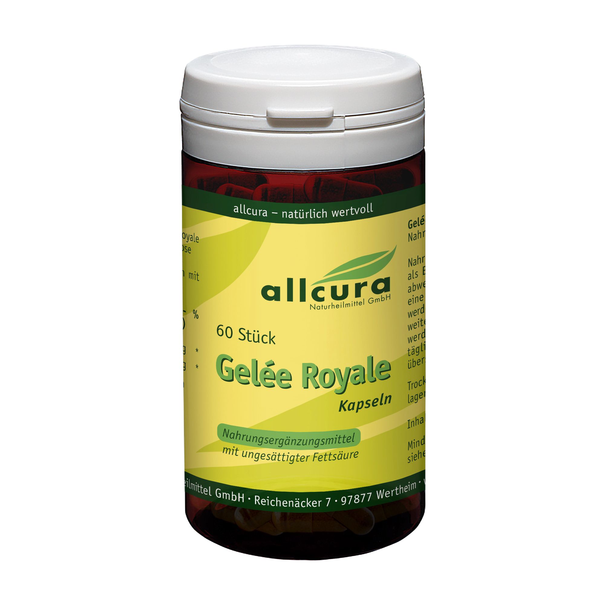 Gelee Royale Kapseln 60x0,5 g