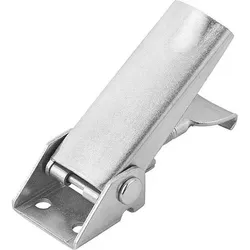 SPANNVERSCHLUSS MIT SPANNHAKEN EINSTELLBAR, ANSCHRAUBBOHRUNG SICHTBAR, FORM:A STANDARD, EDELSTAHL 1.4301 (K0046.1420722)