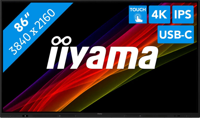 iiyama ProLite TE8613A-B2AG 4K UHD Display